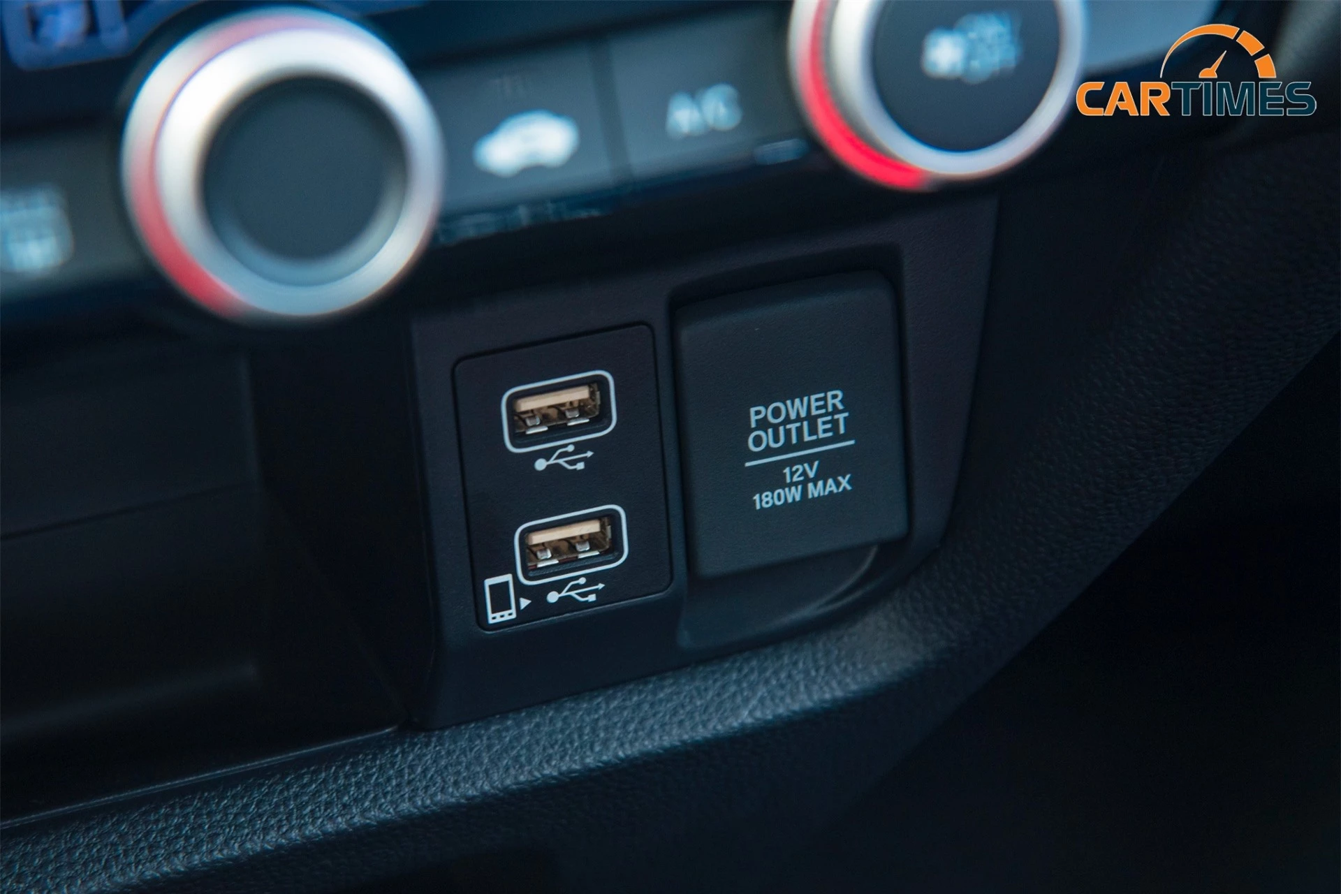 Cổng USB sạc của Honda City 2021