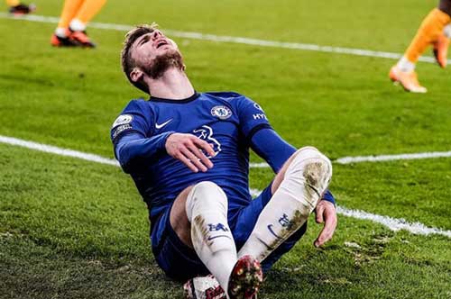 Werner nên lo lắng về vị trí đá chính tại Chelsea