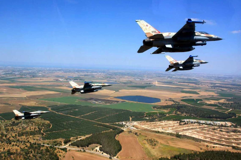Các máy bay của quân đội Israel. Ảnh minh họa.