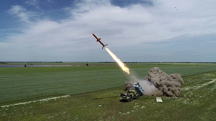Tên lửa hành trình chống hạm Neptune của Ukraine. Ảnh: TASS.