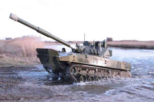 Nga thử nghiệm thành công xe tăng hạng nhẹ lội nước mới