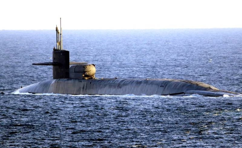 Tàu ngầm hạt nhân Ohio của Mỹ đã áp sát bờ biển Iran. Ảnh: TASS.