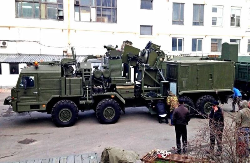 Tổ hợp vũ khí laser thế hệ mới của Nga. Ảnh: RIA Novosti.