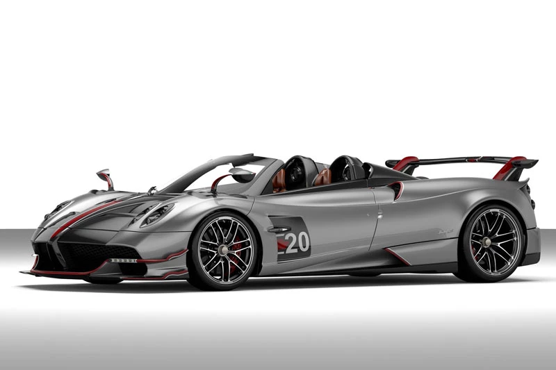 4. Pagani Huayra BC Roadster (giá khởi điểm: 3,5 triệu USD).