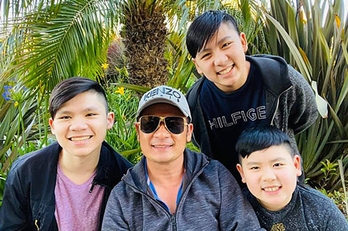 Ba cậu con trai của Bằng Kiều - Trizzie Phương Trinh