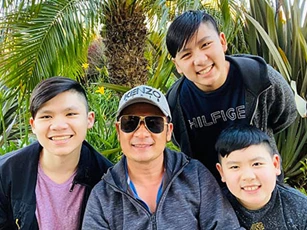 Ba cậu con trai của Bằng Kiều - Trizzie Phương Trinh
