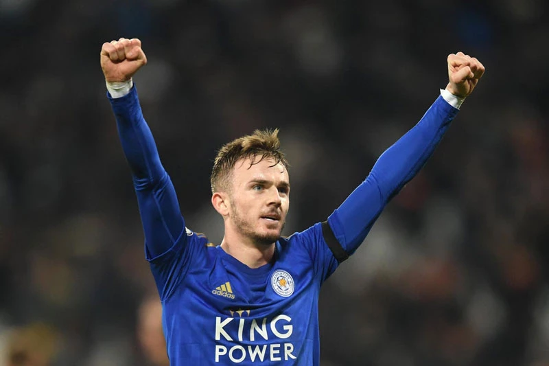 Tiền vệ trung tâm: James Maddison (Leicester City).