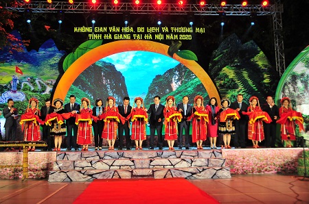 Khai mạc không gian văn hóa, du lịch và thương mại tỉnh Hà Giang tại Hà Nội