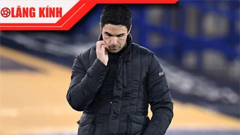 Mikel Arteta, nô lệ của thống kê