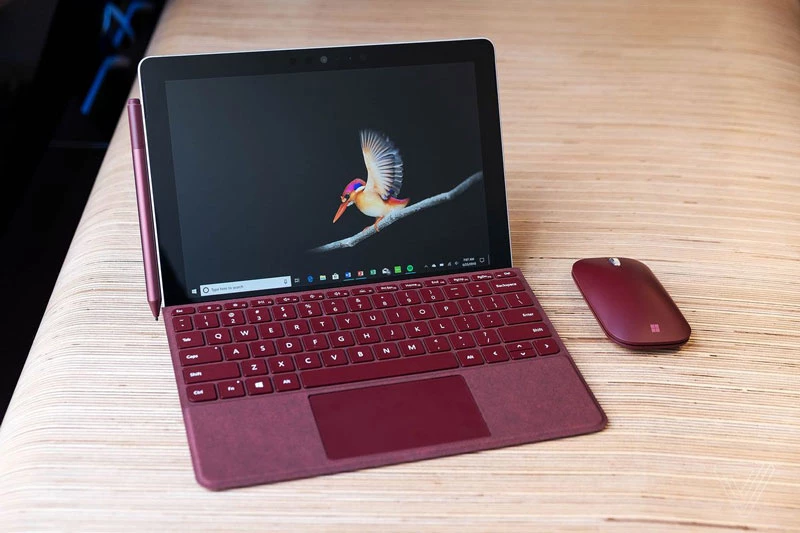 10. Microsoft Surface Go.