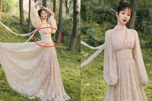 Dương Tử bị chê béo, chỉnh ảnh đến 'mòn tay' mà vòng eo vẫn tròn trịa không ngờ
