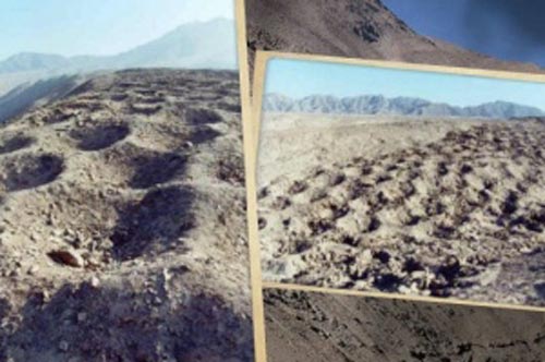 Dải hố huyền bí xuất hiện ở Peru