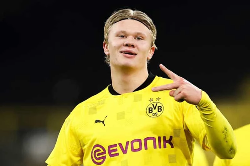 2. Erling Haaland (Dortmund).