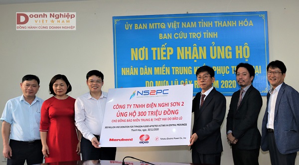 Công ty Điện Nghi Sơn 2 chung tay vì cộng đồng