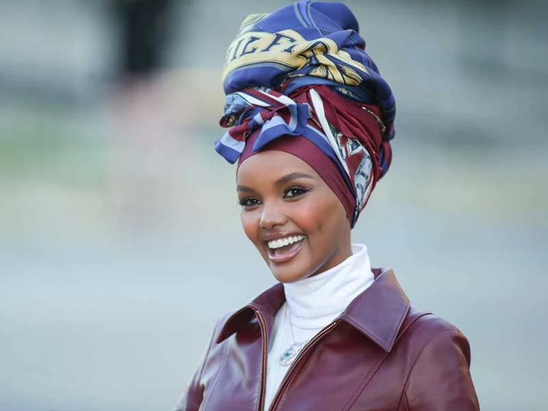 7. Halima Aden.