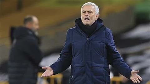 Mourinho chỉ trích học trò sau trận Wolves vs Tottenham