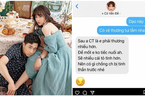 Màn phản pháo cực 'căng' từ phía Trấn Thành khi bị bà xã 'vạch mặt' trên mạng xã hội