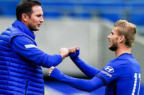 Lampard hết kiên nhẫn với Werner