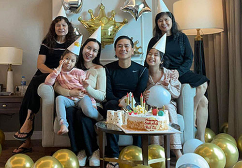 Lưu Hương Giang tổ chức sinh nhật bất ngờ cho Hồ Hoài Anh