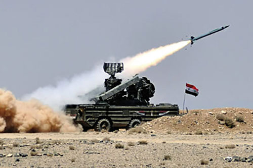 Israel: Syria phóng nhiều tên lửa phòng không nhất thế giới