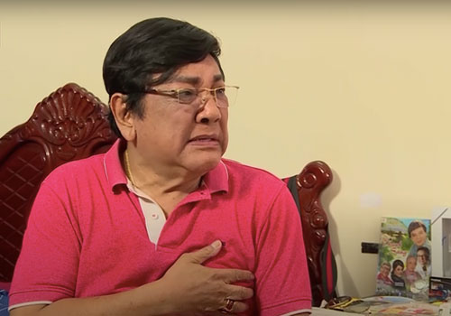 Ở tuổi U80 nghệ sĩ Phú Quý được vợ kém 22 tuổi lo cho "từng miếng cháo, từng viên thuốc"