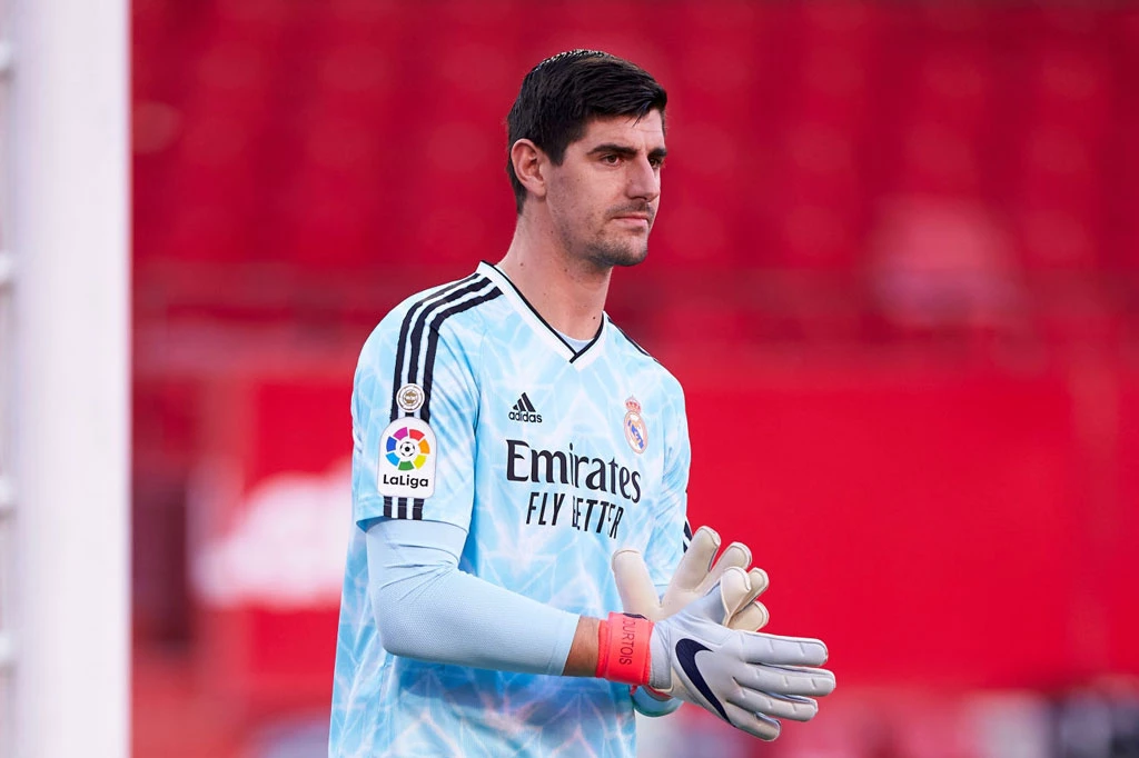 =3. Thibaut Courtois (Real Madrid, định giá chuyển nhượng: 75 triệu euro).