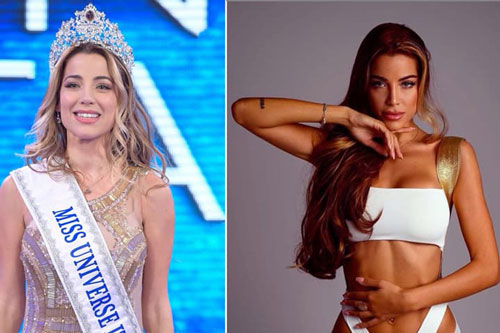 Nhan sắc 'bốc lửa' của Tân Hoa hậu Hoàn vũ Italy 2020