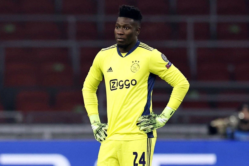 7. Andre Onana (Ajax Amsterdam, định giá chuyển nhượng: 36 triệu euro).