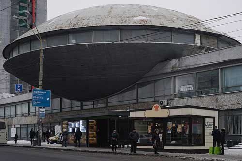 Độc lạ các công trình có kiến trúc như trong phim viễn tưởng từ thời Liên Xô