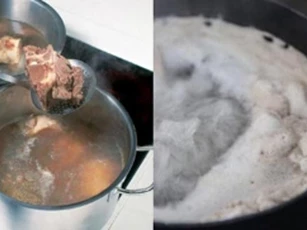 Sự thật về lớp bọt trong nước hầm xương, nước luộc thịt: Hóa ra nhiều người hiểu sai