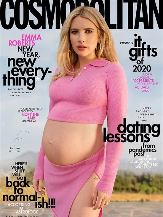 Emma Roberts vừa sinh một bé trai bụ bẫm.