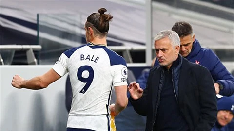 HLV Mourinho báo tin buồn về Bale trong lúc Tottenham đang 'đuối' ở Premier League