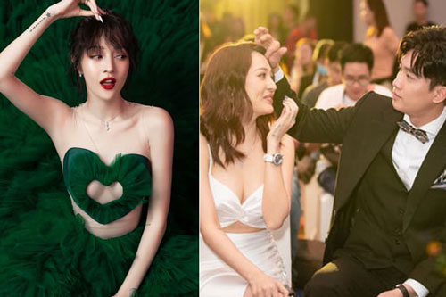 Bảo Anh đăng ảnh hở bạo, Quốc Trường lập tức vào khen: 'Tuyệt tác thiên nhiên'