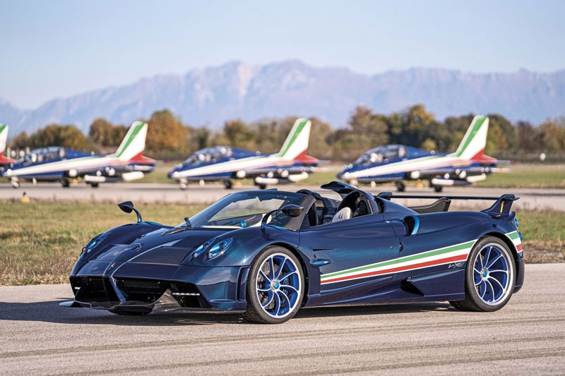 Chi tiết siêu phẩm Pagani Huayra Tricolore trị giá 5,5 triệu Euro