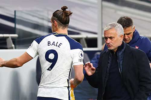HLV Mourinho báo tin buồn về Bale trong lúc Tottenham đang 'đuối' ở Premier League