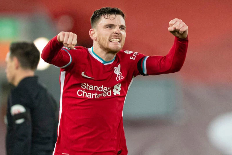 4. Andrew Robertson (Liverpool, định giá chuyển nhượng: 75 triệu euro).