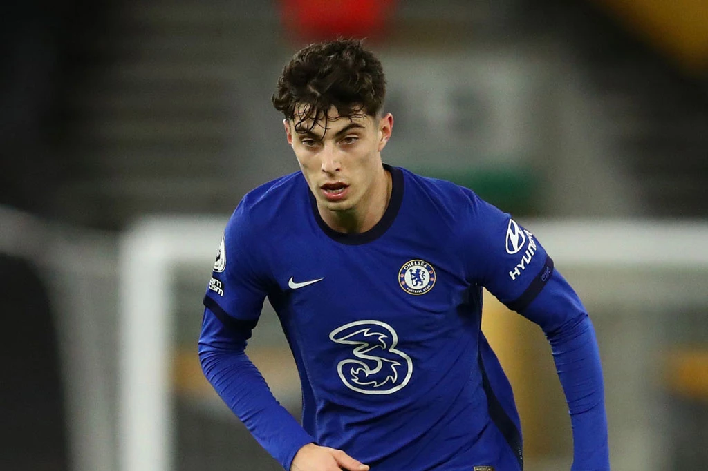 4. Kai Havertz (Chelsea, định giá chuyển nhượng: 81 triệu euro).