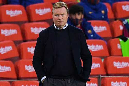Koeman thừa nhận cửa vô địch của Barca đã rất hẹp