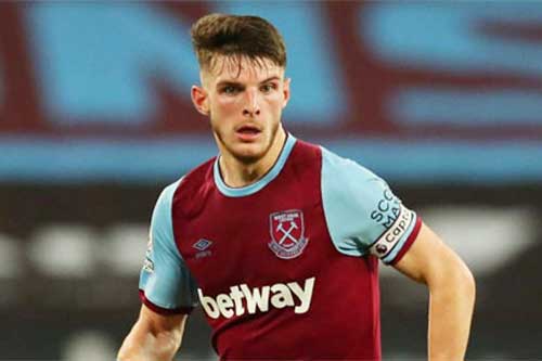 Declan Rice, thủ lĩnh trẻ tuổi của West Ham
