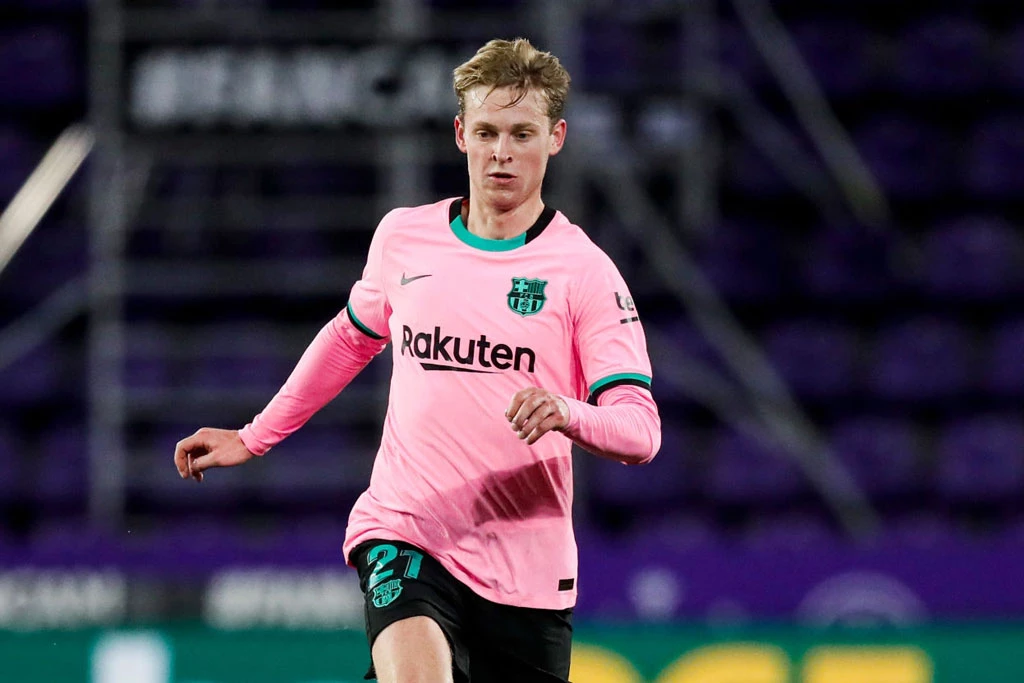 =5. Frenkie de Jong (Barcelona, định giá chuyển nhượng: 70 triệu euro).