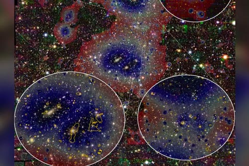 Kính viễn vọng chụp được vật thể lạ hình bộ tóc, "trói" hàng loạt thiên hà