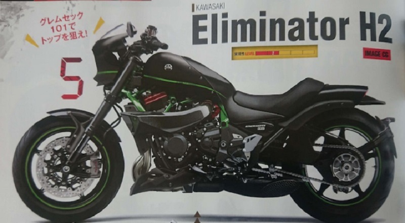 Siêu xe Kawasaki Eliminator H2 sẽ ra mắt vào năm 2021?