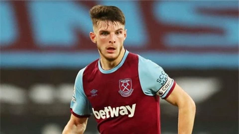 Declan Rice, thủ lĩnh trẻ tuổi của West Ham