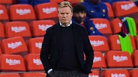 Koeman thừa nhận cửa vô địch của Barca đã rất hẹp 