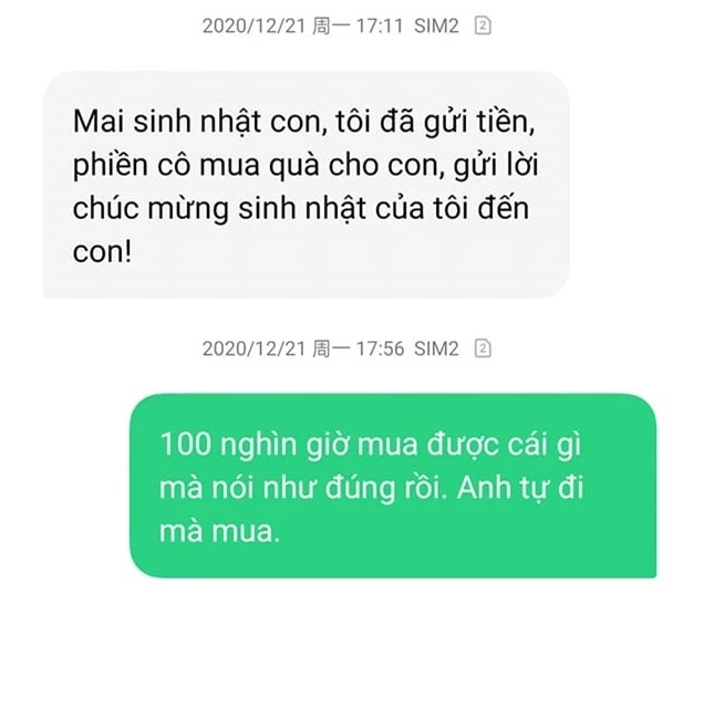 Ly hôn 1 năm, chồng tệ bạc &quot;ra lệnh&quot; vợ cũ mua quà sinh nhật cho con với 100 nghìn và lời đáp trả đanh thép khiến ai cũng muốn vỗ tay hoan hô - Ảnh 2.