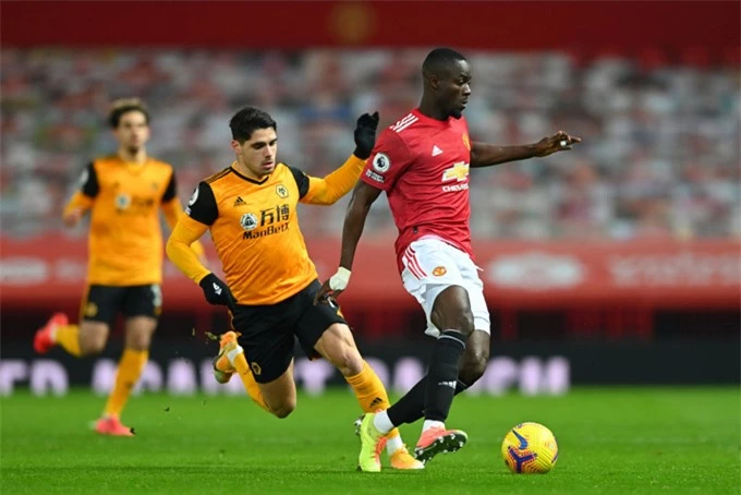 Bailly thi đấu xuất sắc ở trận Wolves vs M.U