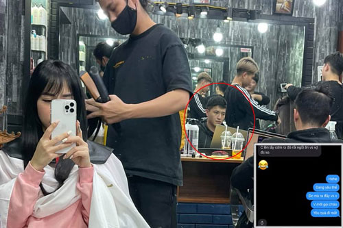 Bạch Lan Phương đi làm tóc, Huỳnh Anh đòi mang cơm ra tận salon ngồi ăn và chờ đón về