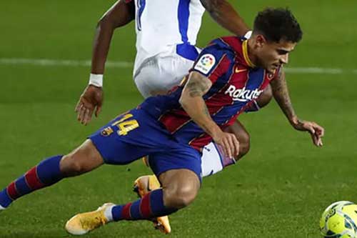 Barca 'mừng thầm' khi Coutinho chấn thương nặng