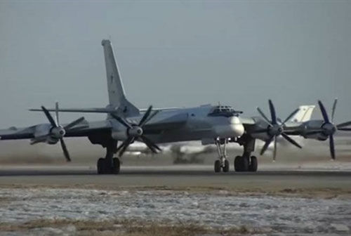 Tu-95MS lần đầu phối hợp tác chiến cùng Okhotnkik