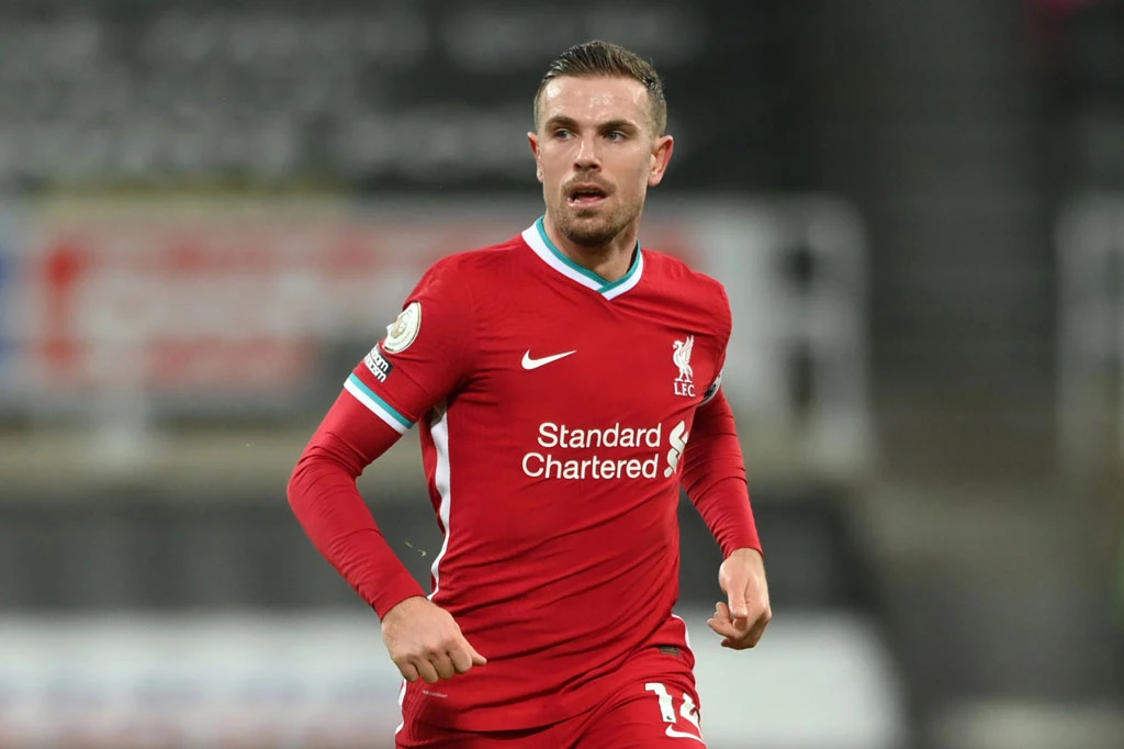 Tiền vệ: Jordan Henderson (Liverpool).